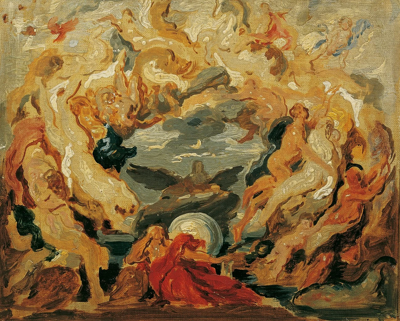 Il ciclo della vita - Österreichische Galerie Belvedere, bozzetto